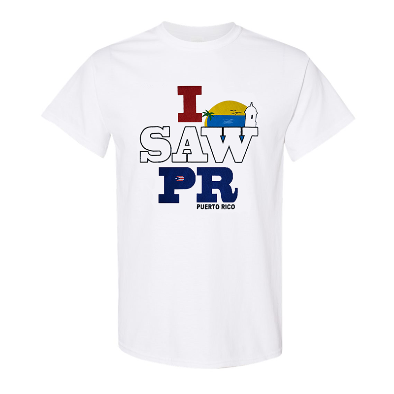 "I Saw PR" Printed T-Shirt