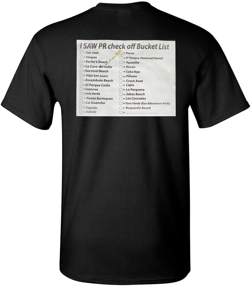 I Saw "The Real" PR Embroidered T-Shirt - Image 2