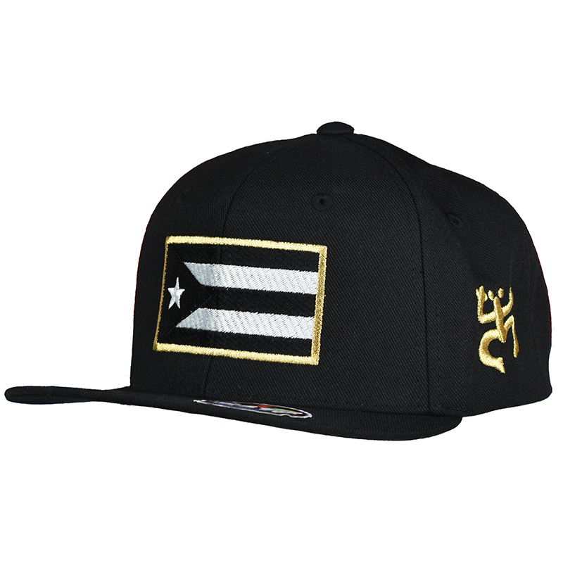 Black Puerto Rican Heritage Ballcap – Taino Coquí Edition