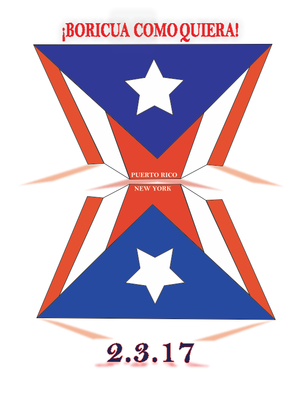 “Boricua Como Quiera — Reflections (PR ↔ NY)” Embroidered Patch — 4" or 8"